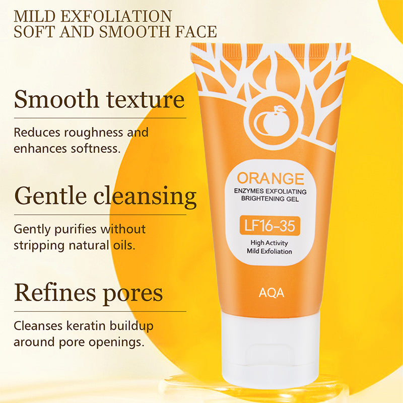 🍊AQA Orange Enzyme Exfoliating Gel — The Gentle Miracle Your Skin Has Been Crying Out For✨