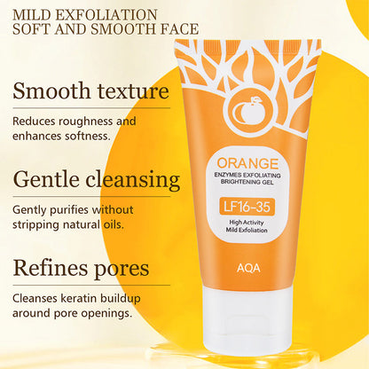 🍊AQA Orange Enzyme Exfoliating Gel — The Gentle Miracle Your Skin Has Been Crying Out For✨