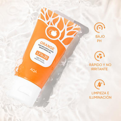 🍊AQA Orange Enzyme Exfoliating Gel — The Gentle Miracle Your Skin Has Been Crying Out For✨