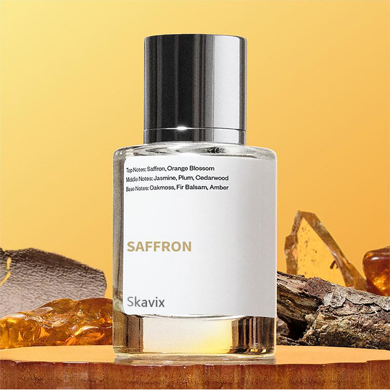 🔥42% OFF Skavix Saffron Perfume – Unisex Eau de Parfum, 50ml, Long-Lasting Scent