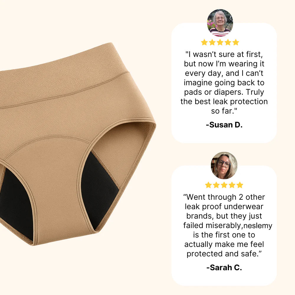 🌊Early Christmas Deal:7O% OFF NESLEMY™ 100% Leak-Proof Underwear  That Won't Let You Down
